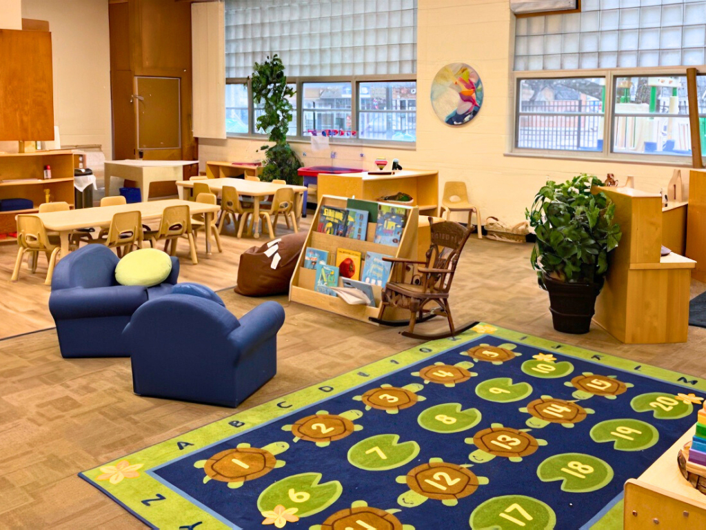 Spacious Classrooms With Libraries & Learning Centers